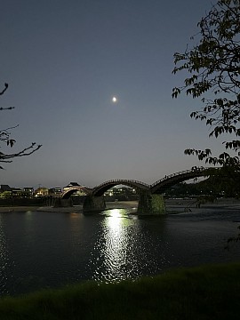 錦帯橋　花火　錦帯橋花火　夏の思い出　夏休み