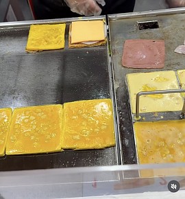 韓国　朝ごはん　屋台　美味しい　試してみて